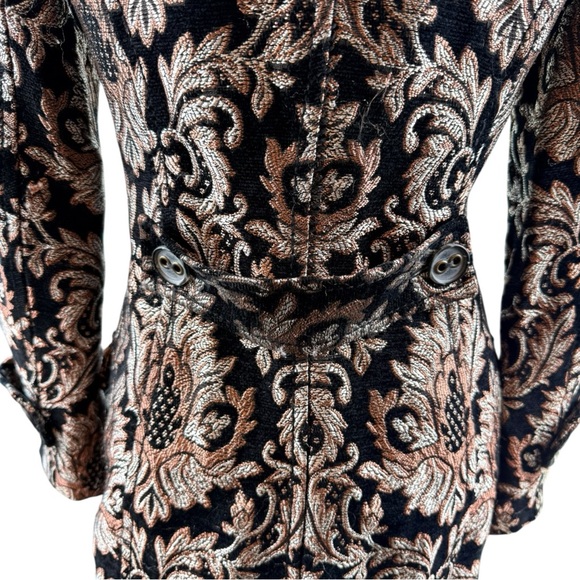 Hazel Black and Gold Brocade Jacket - Picture 7 of 11